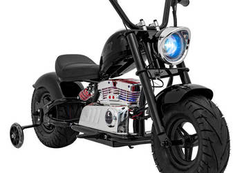 Autko motorek CHOPPER WARRIOR na akumulator dla dzieci pojazd motor czarny
