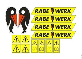 Naklejki oklejenie Rabewerk Zamiennik
