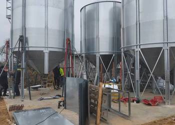 NOWY Silos - 150 ton - montaż - transport - polski producent