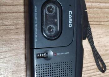 dyktafon kasetowy Casio TP-35.