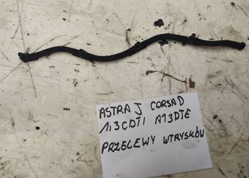OPEL ASTRA J CORSA D 1,3CDTI przelewy wtrysków  A13DTE