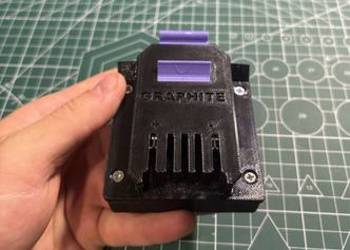 Adapter urządzenie graphite bateria einhell