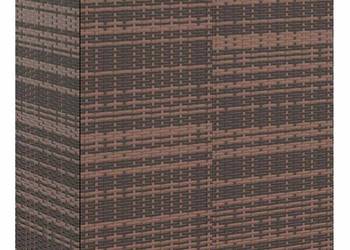 vidaXL Skrzynia na poduszki ogrodowe, rattan PE（SKU:317224）