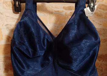 (105DD) (105E) (46/3XL) Granatowy biustonosz z Londynu/ NOWY