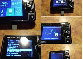 Samochodowy transmiter Dab FM, Bluetooth sprzedam