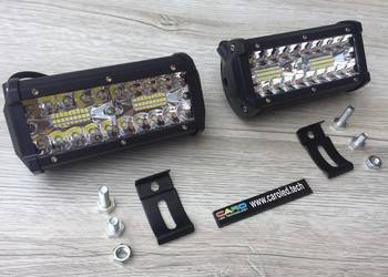 Lampa robocza halogen 2 x 120W 12-24V  dalekosiężna i rozpro