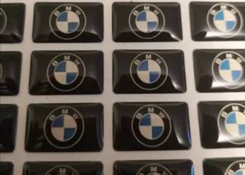 Naklejka logo BMW na auto tuning, samochód, znaczek,emblemat