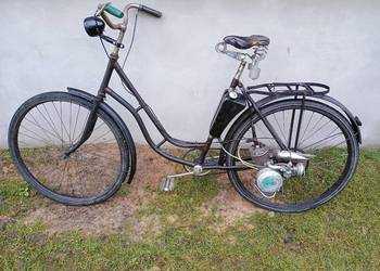 Rower z silnikiem Maw zabytkowy