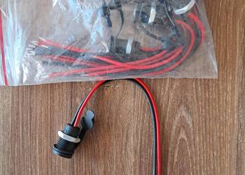 10 szt. nowych gniazd zasilania DC 5,5 mm chyba na 2,1 mm