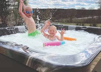 SPA ogrodowe jacuzzi VISKAN ANGSO, 5 os., 44 dysze masażu