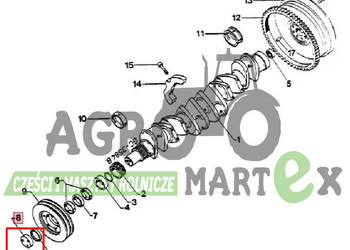 3055154R1, 3139161R1 PODKŁADKA CNH