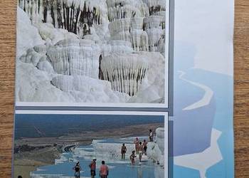 Turcja Hierapolis Pamukkale Natur Geschicte Volle illustration j. niemiecki