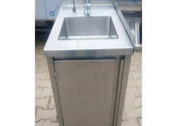 Zlew Gastronomiczny Z Szafką Drzwi Otwierane - 40/70/85 cm - ŁRS 8.O