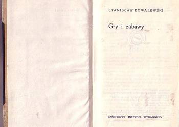 (9329) GRY I ZABAWY – STANISŁAW KOWALEWSKI