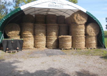 Słoma baloty 120x120 Transport