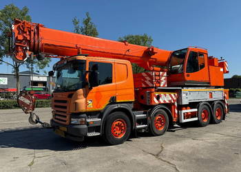 Uzywany Dzwig samochodowy FAUN HK 40 Scania 8x4