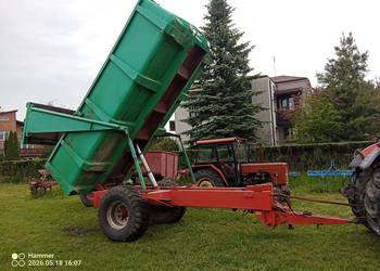 przyczepa wywrotka skorupowa 12 ton dokumenty na WOM Możliwość Transportu