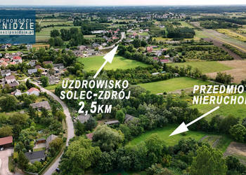 Działka budowlana nad strumykiem Zborów / Solec-Zdrój