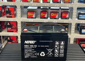 Akumulator Nerbo NBC 100-12i 12V / 100Ah M8