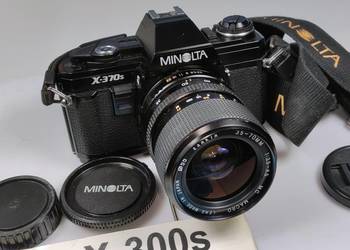 Minolta X370s z obiektywe Exakta  35-70