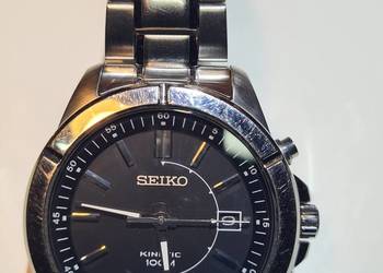 Seiko Kinetic SKA537 męski zegarek na rękę super stan używany