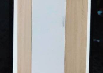 Szafa narożna dwukolorowa