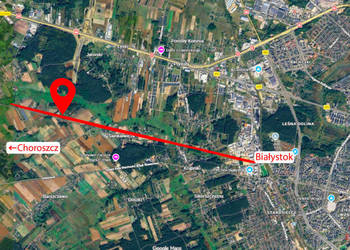 Sprzedam działka Choroszcz Białostocka 10600m2