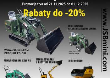 HIT - Ładowarka Koparka Wozidło NOWE 2025 od Producenta JSB POLSKA