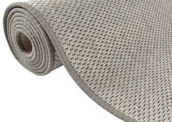 Chodnik stylizowany na sizal kolor taupe 50x200 cm WM-355766