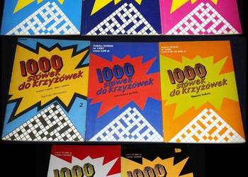 1000 słówek do krzyżówek - 8 części