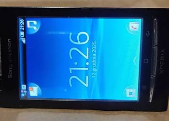 Sony Ericsson Xperia X8 E15 + ładowarka bez simlock DOBRY STAN