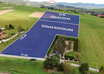 Działka budowlano-rolna Grywałd