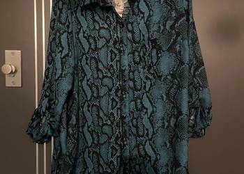 Pep&co koszula damska modny wzór węża skóra nowa roz.46