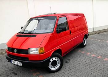 VW TRANSPORTER T4 2.4 Diesel Nowe Opony Wspomaganie Szyberdach HAK