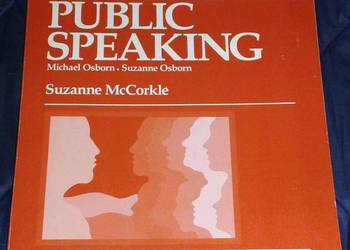 Public Speaking. Instructor's Resource Guide - Michael Osborn, S. McCorkle