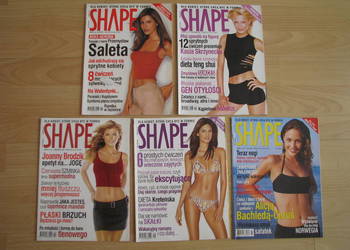 Shape z lat 2001 - 2003 - magazyn dla kobiet, które chcą być w formie
