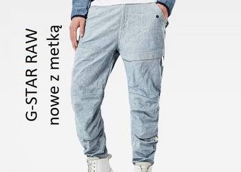 G-star spodnie NOWE RACKAM TAPERED CARGO joggery/bojówki 27/32 LONG