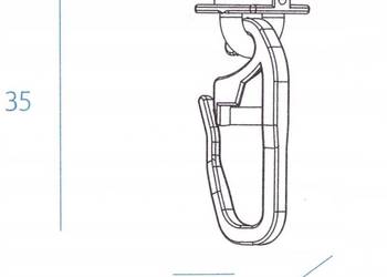 Spinka do zasłonek IVeco cacciamali 5006018641