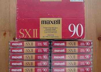 Maxell SX II 90 - kasety magnetofonowe 10 szt.