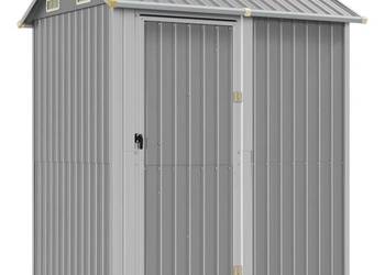 vidaXL Domek ogrodowy jasnoszary 192x152,5x237 cm (SKU:364530)