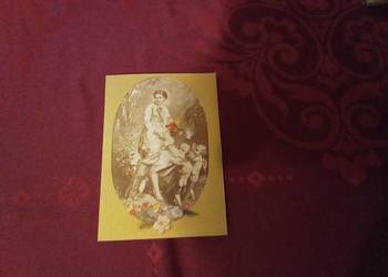 Pocztówka (karnet) z tygodnika ilustrowanego kłosy rocznik 1872 PRL
