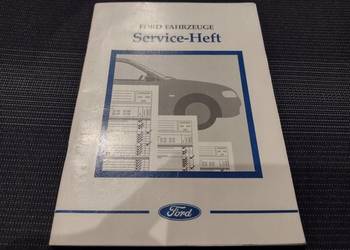 Ford Transit 1997 Książka Gwarancyjna / Serwisowa Niemcy