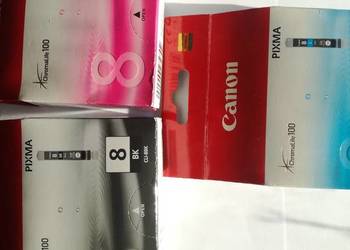 Oryginalny tusz Canon CLI-8BK 13ml
CLI-8M 13ml
CLI-8C 13ml