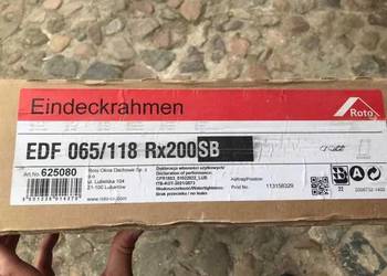 Roto kołnierz okien dachowych EDF 065/118 RX200SB (06/11) 625080, 9 sztuk