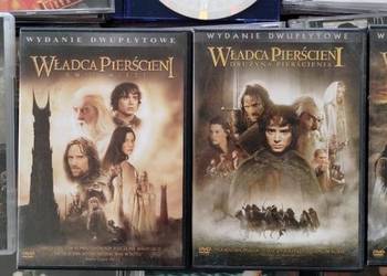 Płyty DVD Władca pierścieni pakiet 4 sztuki.
