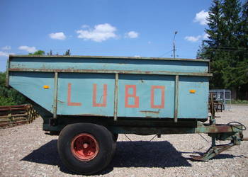 przyczepa wozidło ładowność 8 ton LUBO