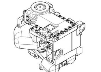 Danfoss 7160111 John Deere RE190322 / R184316 / PG202118 Hydrostat Moduł