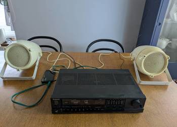 Amplituner Technics SA-160 + Głośniki EDL-265/WS