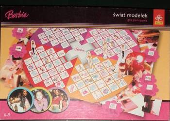 gra planszowa TREFL Świat modelek Barbie, 2005 Mattel