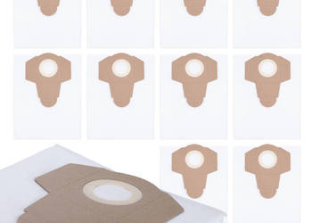 Worki Syntetyczne 30L | 10szt 65x45cm do Parkside PNTS 1300